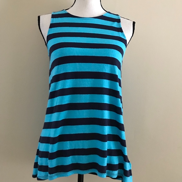 Michael Kors Tops - MKTHS Michael Kors Tank Hi-Lo Striped